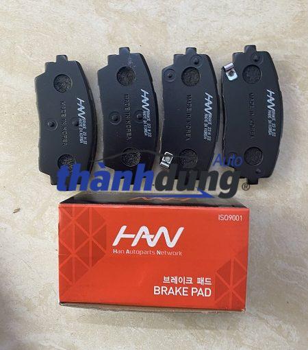 Front brake pad set Kia Morning