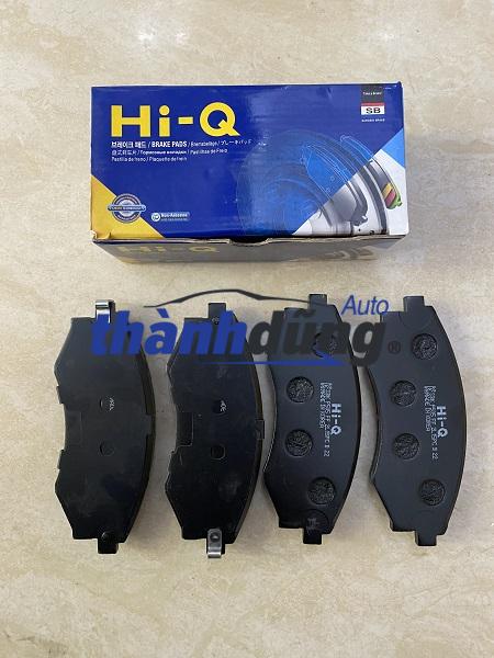 Front brake pad set Ssangyong Musso 2004