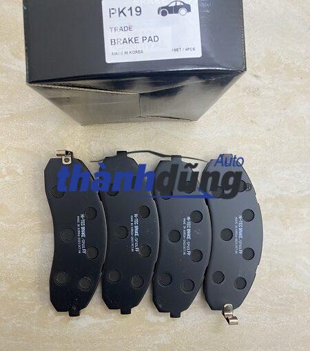 Front brake pad set Kia K200