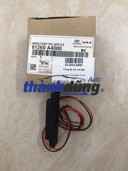Handle assy-tail gate Kia Sedona