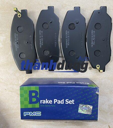 Front brake pad set Hyundai Santafe 2009