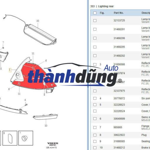 ĐÈN HẬU TRÁI HYUNDAI I20 2009