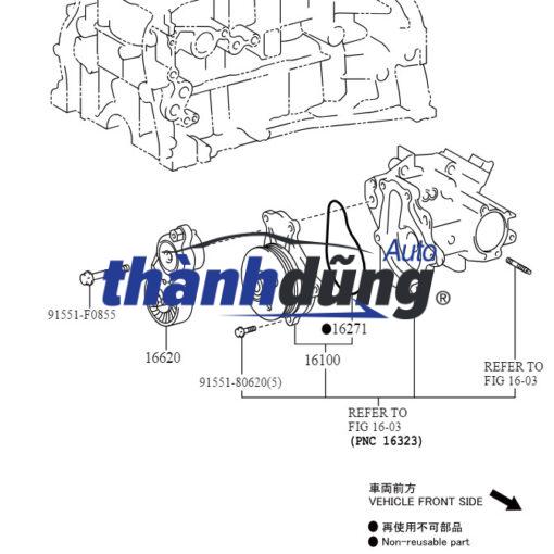 BƠM NƯỚC MERCEDES C230 - Ảnh 3