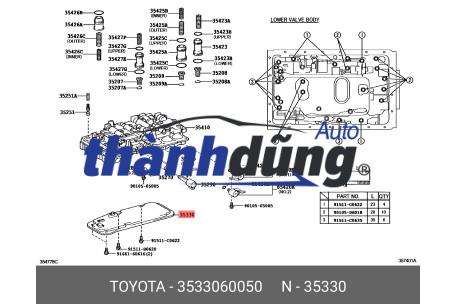 LỌC DẦU HỘP SỐ TOYOTA LAND CRUISER UZJ200