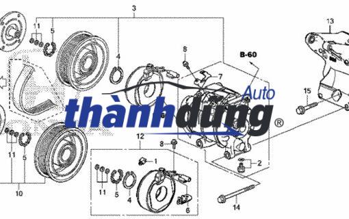 BULY MẶT HÍT ĐIỀU HÒA MAZDA CX5