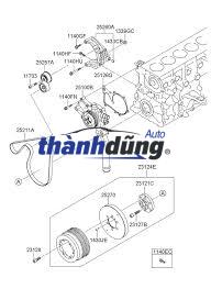 BƠM NƯỚC ĐỘNG CƠ MERCEDES C400 2017 | 2762000801 - Ảnh 3