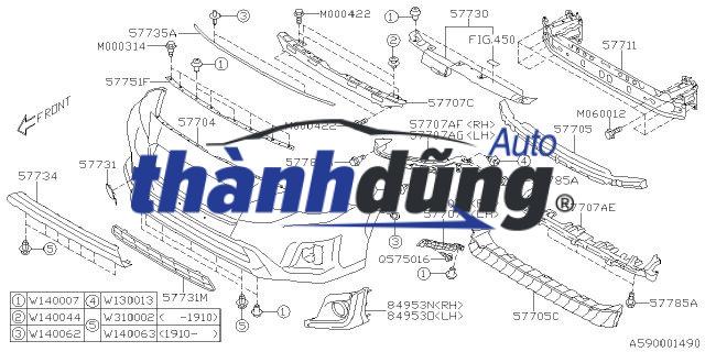 BA ĐỜ SỐC TRƯỚC HYUNDAI ELANTRA 2015-2018 - Ảnh 3