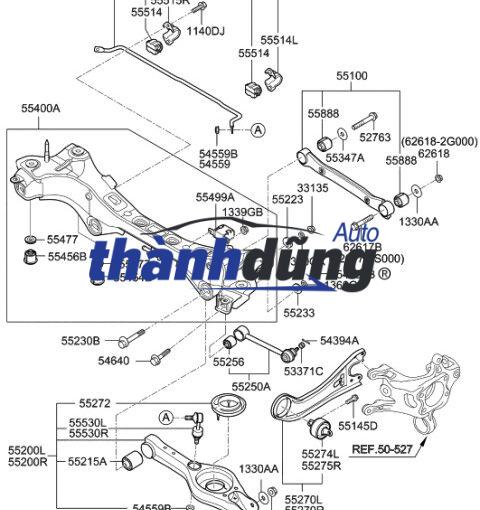 CAO SU CÀNG A DƯỚI MERCEDES R350