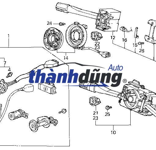 CÔNG TẮC XI NHAN KIA BONGO 3