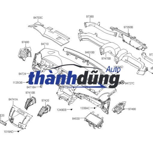 CỬA GIÓ ĐIỀU HÒA TOYOTA CAMRY 2011 - Ảnh 4