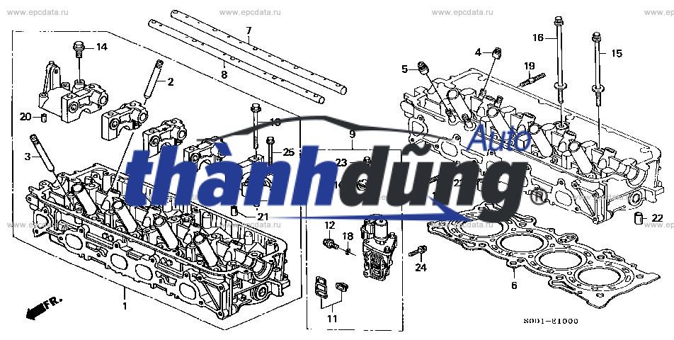 GIOĂNG VAN ĐIỆN TỪ HONDA CIVIC - Ảnh 3