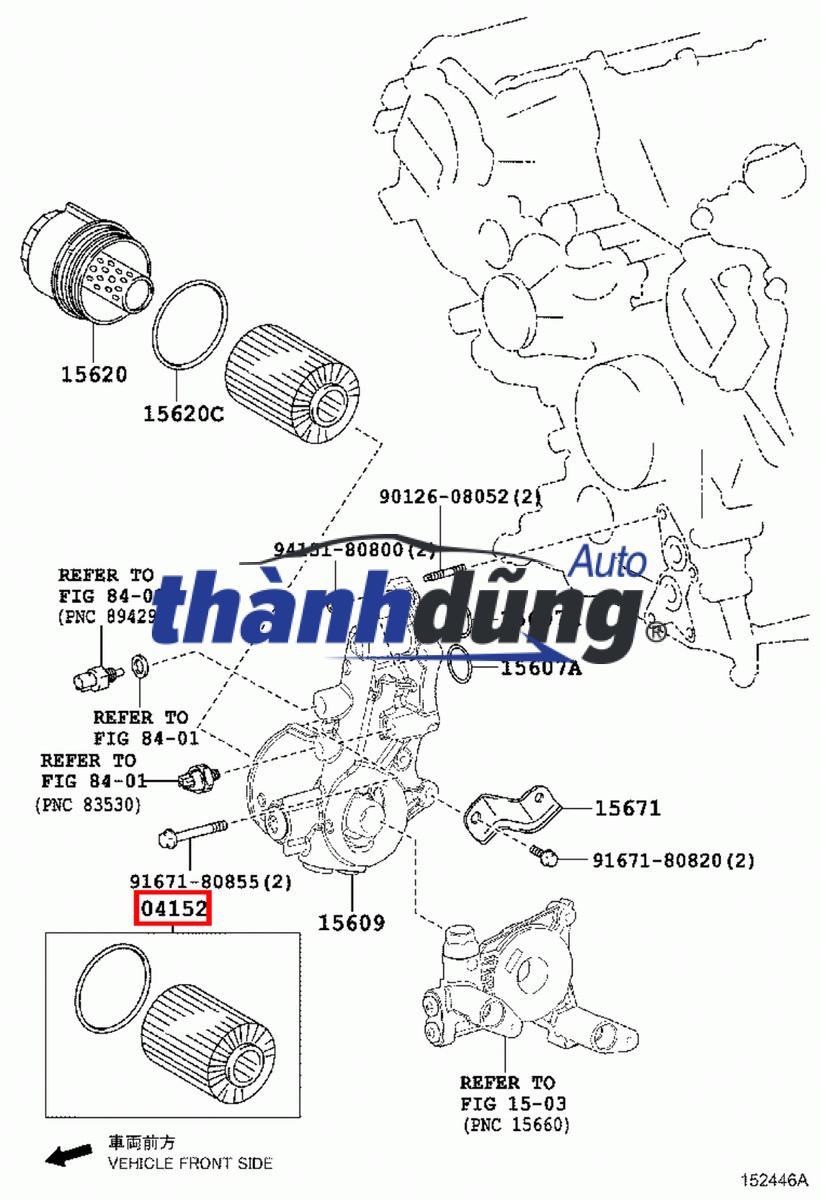 LỌC NHỚT ISUZU MUX 2016 | 898165071 - Ảnh 5