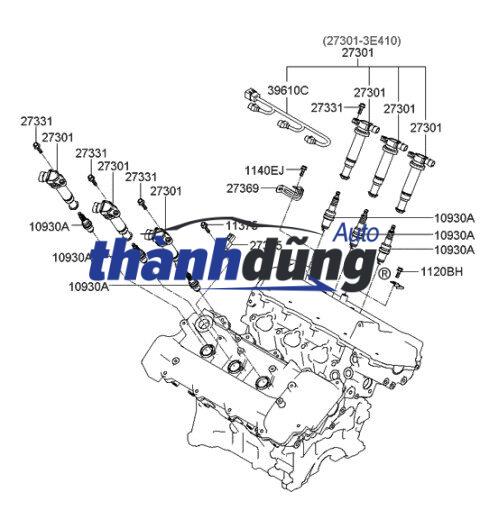 MÔ BIN ĐÁNH LỬA NISSAN SENTRA 2.5