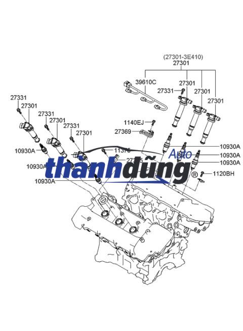 MÔ BIN ĐÁNH LỬA NISSAN SENTRA 2.5
