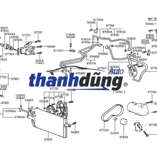 PHIN LỌC GA NISSAN TEANA 2011 - Ảnh 3