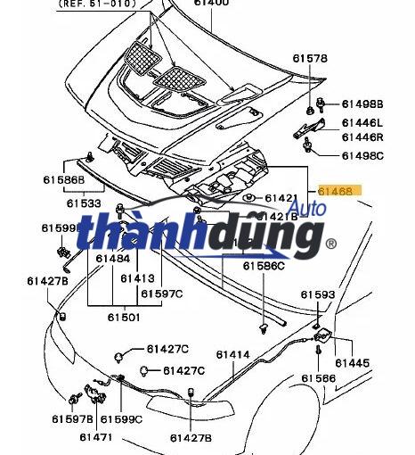 CHỐNG NÓNG NẮP CAPO NISSAN X-TRAIL 2018