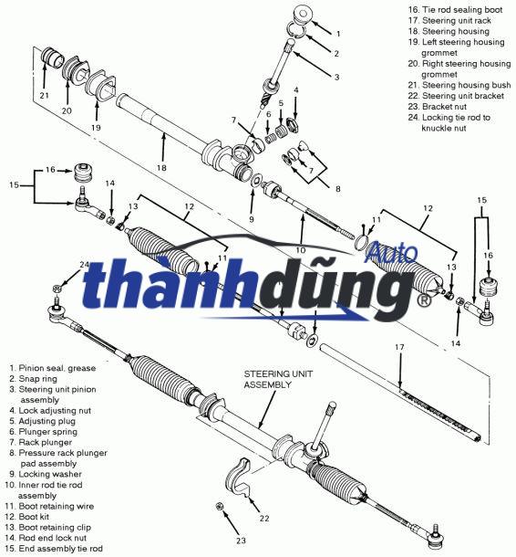THƯỚC LÁI DAEWOO LANOS 2003 - Ảnh 4