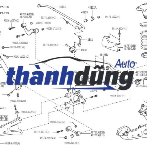 THANH CÂN BẰNG TRƯỚC MG ZS 2020-2023 - Ảnh 4