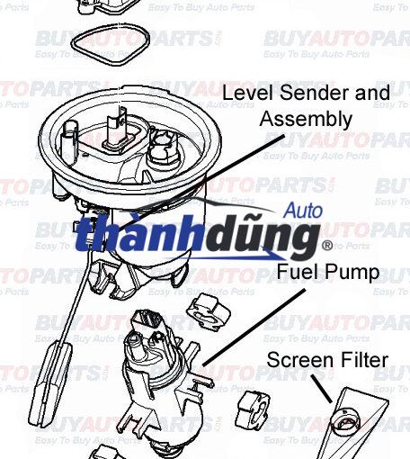 BƠM XĂNG NẰM XE DAEWOO 5 TẠ - Ảnh 4