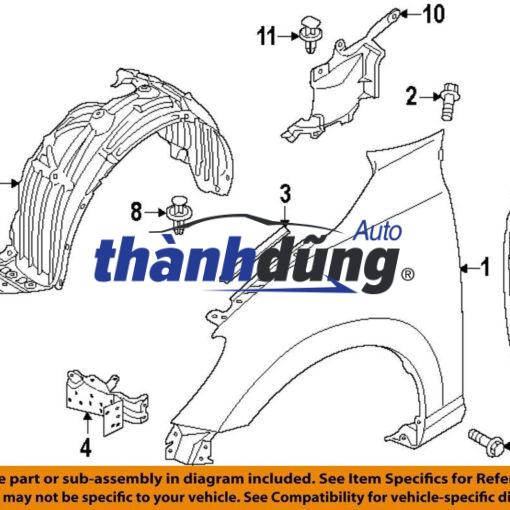CHẮN BÙN LÒNG DÈ LIFAN 520 2010 - Ảnh 4