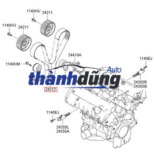 DÂY CAM ZOTYE Z8 2019 | MZ690602 - Ảnh 3