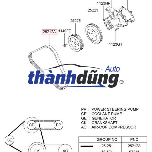 DÂY CUROA TỔNG FORD EVEREST - Ảnh 4