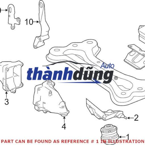 CAO SU GIÁ ĐỠ ĐỘNG CƠ HYUNDAI SONATA 2006 | 219303L300 - Ảnh 5