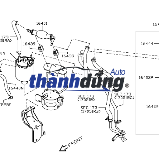 LỌC XĂNG TOYOTA CAMRY 2011-2019 - Ảnh 4