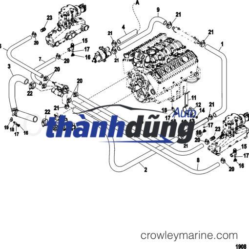 VAN HẰNG NHIỆT FORD MONDEO 2000 - Ảnh 5