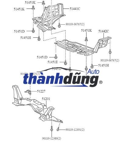 CHẮN BÙN GẦM MÁY TRƯỚC FORD FOCUS 2008 - Ảnh 4