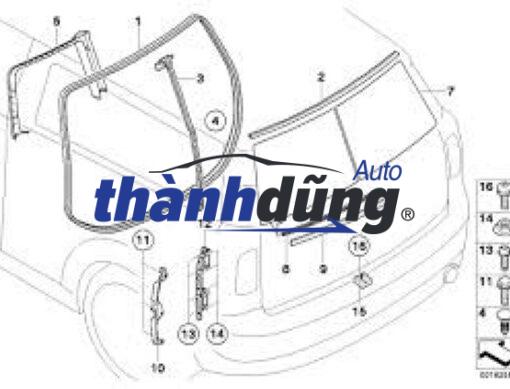 GIOĂNG CỬA HẬU HYUNDAI COUNTY 2009 - Ảnh 3