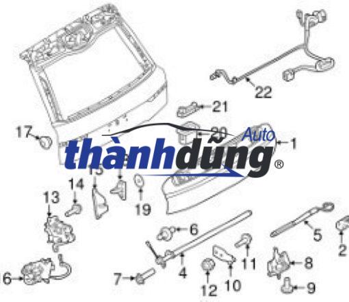 KHÓA NGẬM CỐP HẬU MAZDA CX9 2017 - Ảnh 3