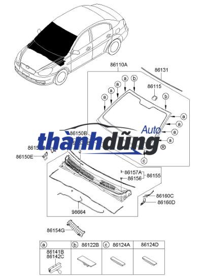 MÁNG XỐI NƯỚC FORD EXPLORER 2016-2018 - Ảnh 4