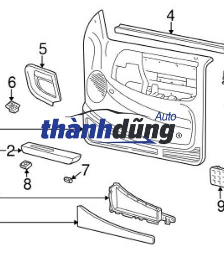 TÁP LY CÁNH CỬA MAZDA BT50 2008-2011 - Ảnh 3