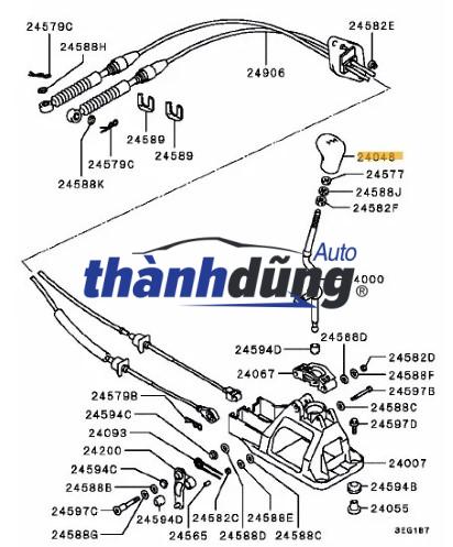 TAY NẮM CẦN SỐ TOYOTA INNOVA 2006 - Ảnh 5