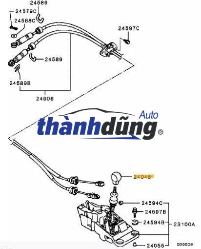 TAY NẮM CẦN SỐ TOYOTA INNOVA 2006 - Ảnh 4