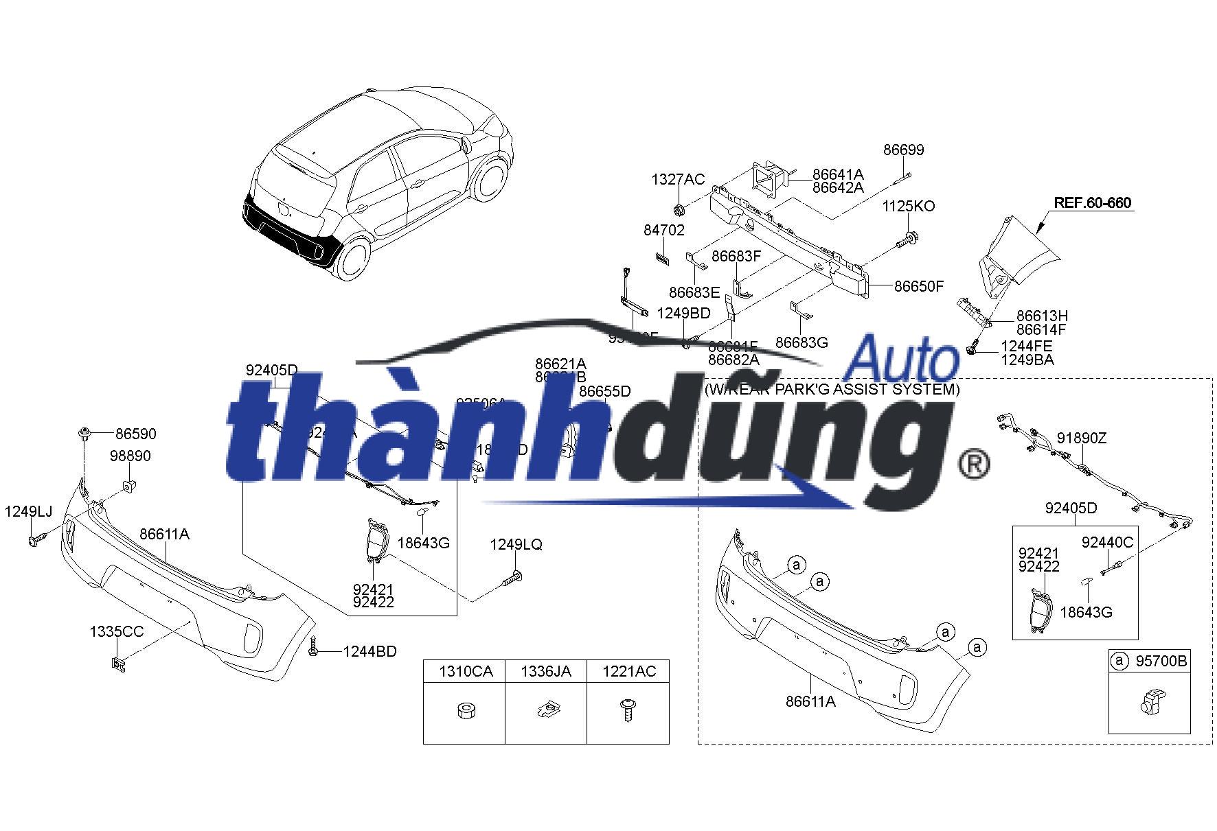 CẢM BIẾN VA CHẠM CẢN TRƯỚC FORD RANGER 2017 - Ảnh 4