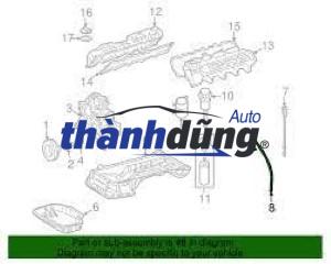 CẢM BIẾN BÁO MỨC DẦU XE MERCEDES C300 - Ảnh 4