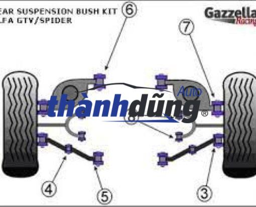 CAO SU GIẰNG DỌC XE HYUNDAI ELANTRA 2010 |  555432G000 - Ảnh 4
