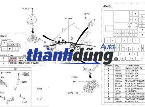 RƠ LE SẤY KIA K190 - Ảnh 4