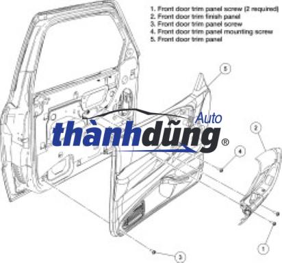 TÁP PY CÁNH CỬA KIA BONGO 3 2018 | 823014E040GW - Ảnh 3