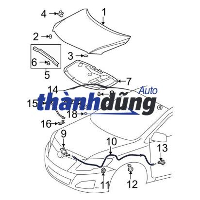 TY CHỐNG CAPO PEUGEOT 508 2015 | 7091108 - Ảnh 4