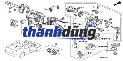 CÔNG TẮC GẠT MƯA CHEVROLET SPARK 2008 | 96540686 - Ảnh 4