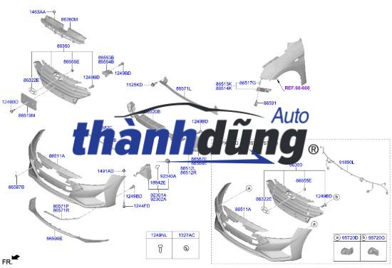 NẸP CẢN TRƯỚC HYUNDAI ELANTRA 2016 - Ảnh 3