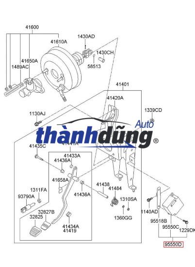 RƠ LE XI NHAN HYUNDAI GETZ 2008 | 9555039000 - Ảnh 3