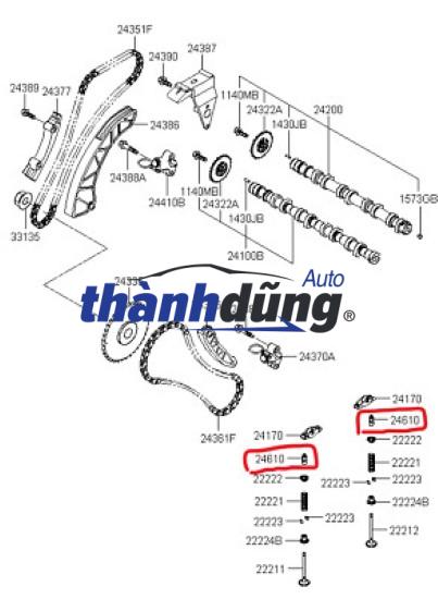 CON ĐỘI XUPAP CHEVROLET CAPTIVA 2011 - Ảnh 5