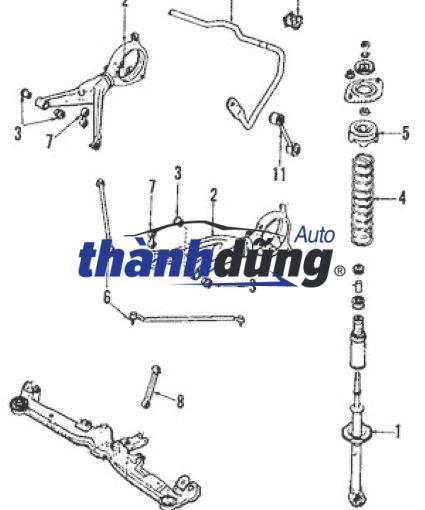 CÀNG Y XE THACO TOWNER 750A - Ảnh 3
