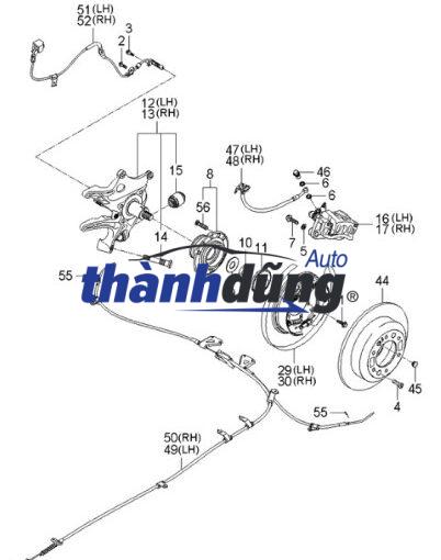 CAO SU TRỤ LÁI KIA CARENS 2011 - Ảnh 4