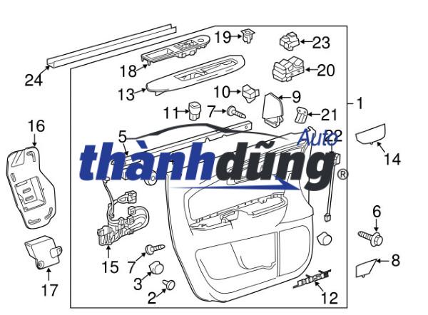 CÔNG TẮC CHỈNH GƯƠNG SAMSUNG QM5 2014 - Ảnh 3