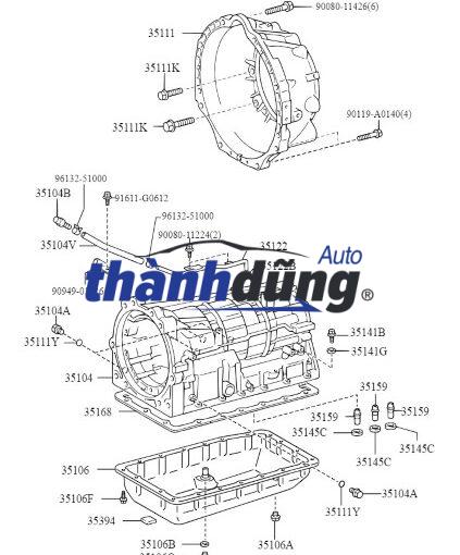 GIOĂNG ĐÁY CÁC TE TOYOTA CAMRY 2006 - Ảnh 4